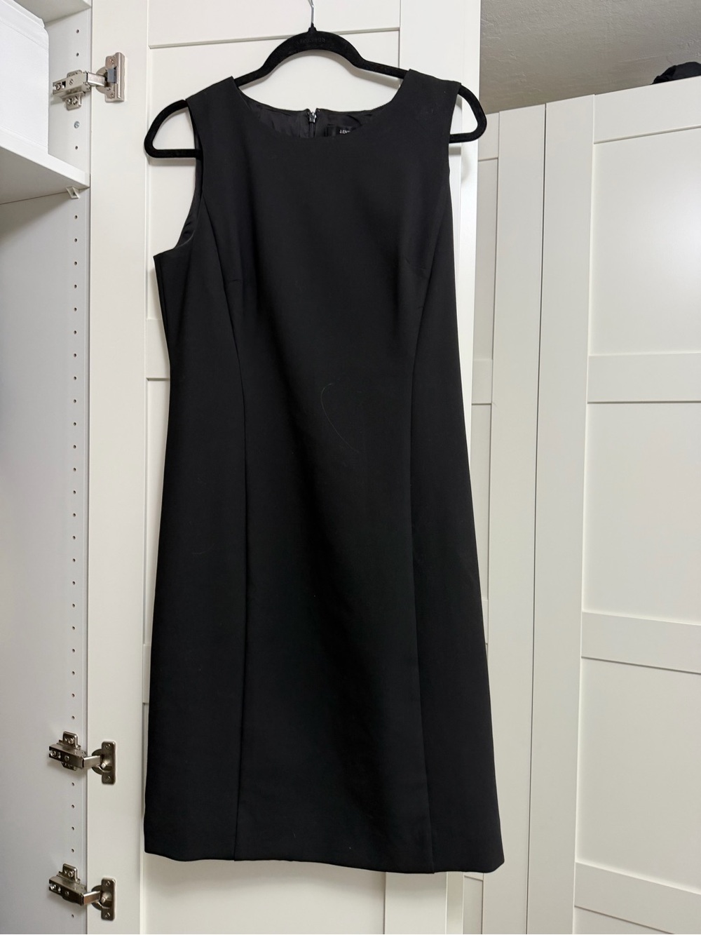 NWT J Crew Classic Black Sleeveless Dress